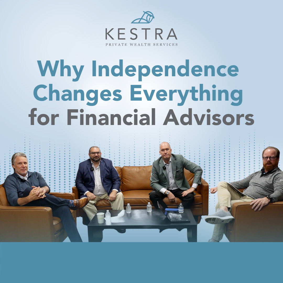A graphic that says "why independence changes everything for financial advisors"